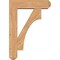 Ekena Millwork Westlake Craftsman Smooth Bracket w/ Offset Brace, Western Red Cedar, 7 1/2"W x 28"D x 40"H BKT0806X28X40WTL04SWR - alternate 3